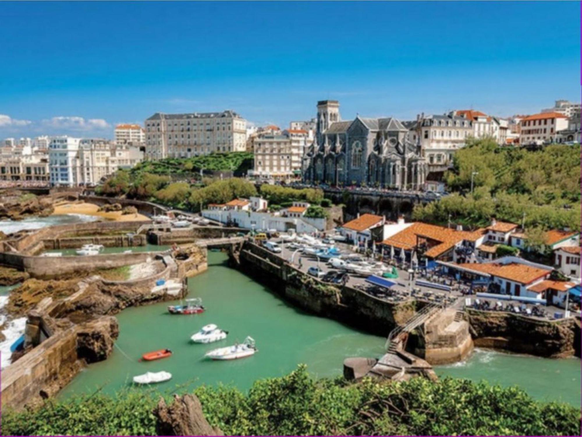 Studio Front De Mer Avec Piscine Et Balcon A Biarritz - Fr-1-3-412 Zewnętrze zdjęcie